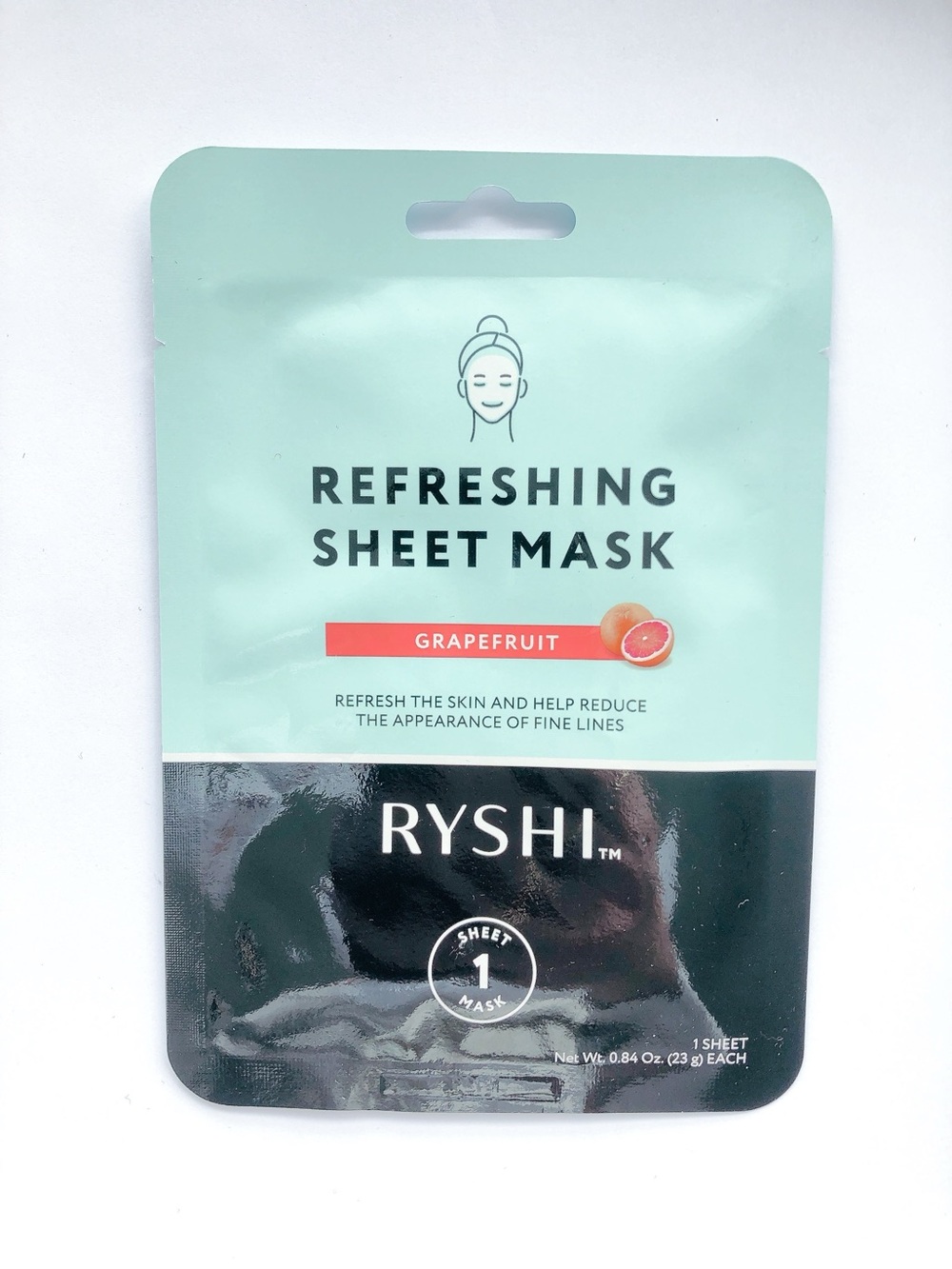 5/$20 RYSHI Refreshing Grapefruit Sheet Mask face mask